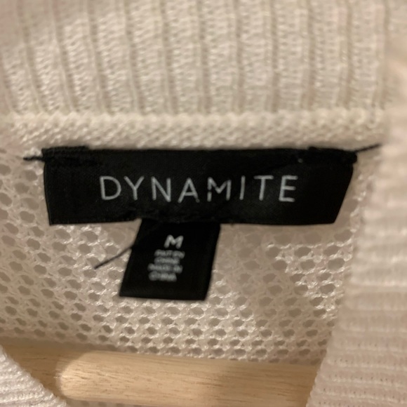 Off white knit style sweater - Picture 2 of 2